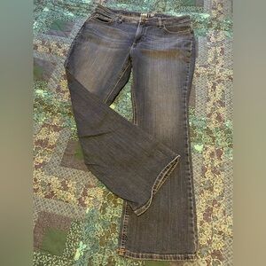 Lee Mid Rise Boot Cut Jeans Petite Size 14